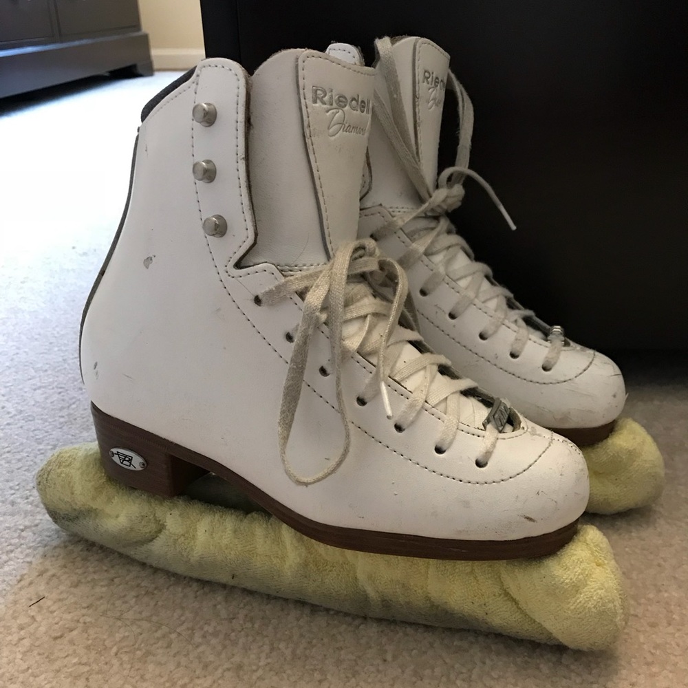 Riedell Figure Skates Size 1 1/2